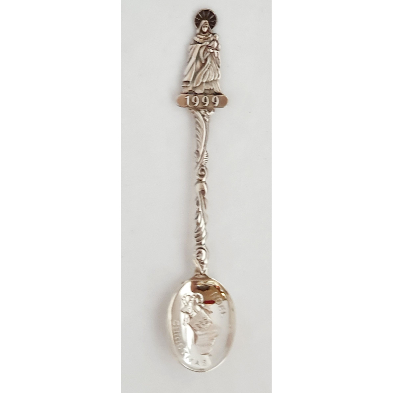 Verzilverde theelepel, Christmas 1999